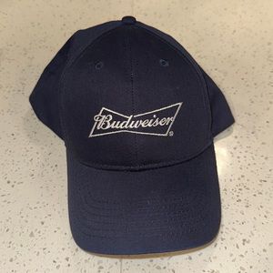 Navy Budweiser SnapBack Hat